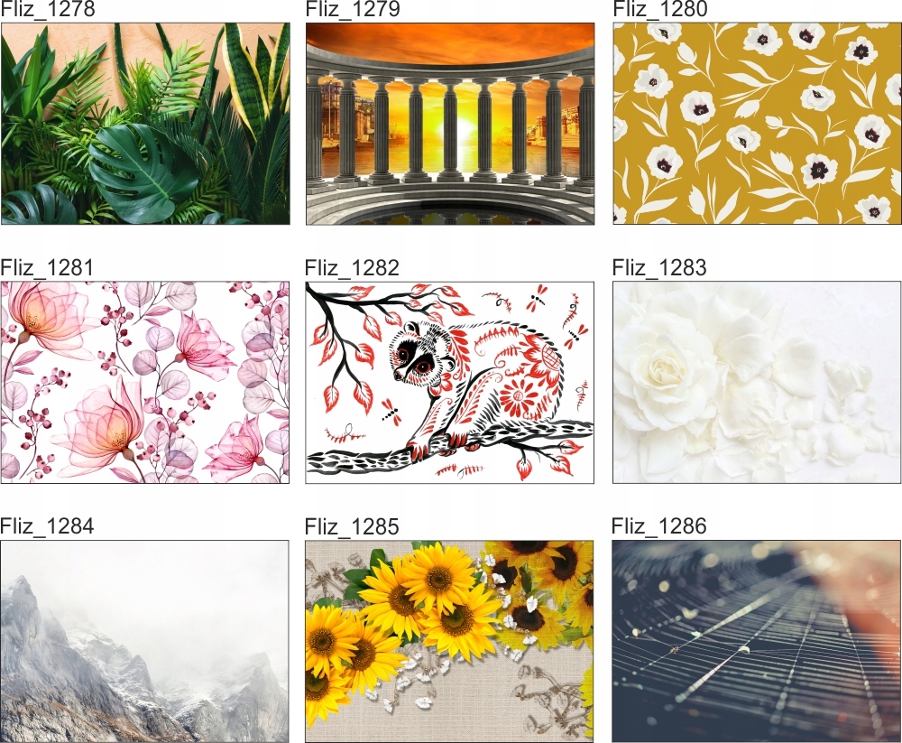 FOTOTAPETA kwiaty róże magnolie do salonu 300x210