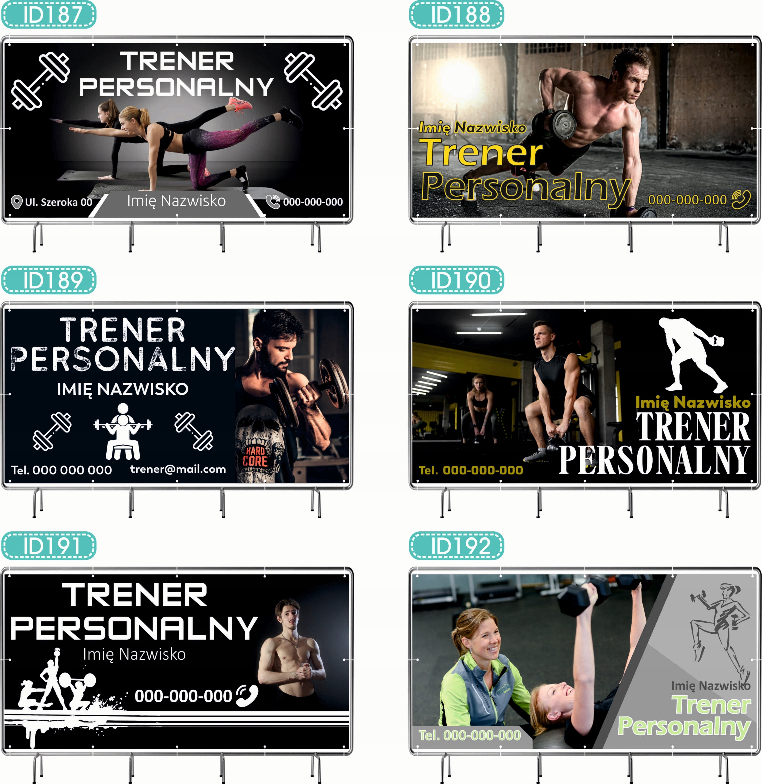 BANER REKLAMOWY 300x150 cm różne wzory projekt w cenie PUNKT WYMIANY BUTLI