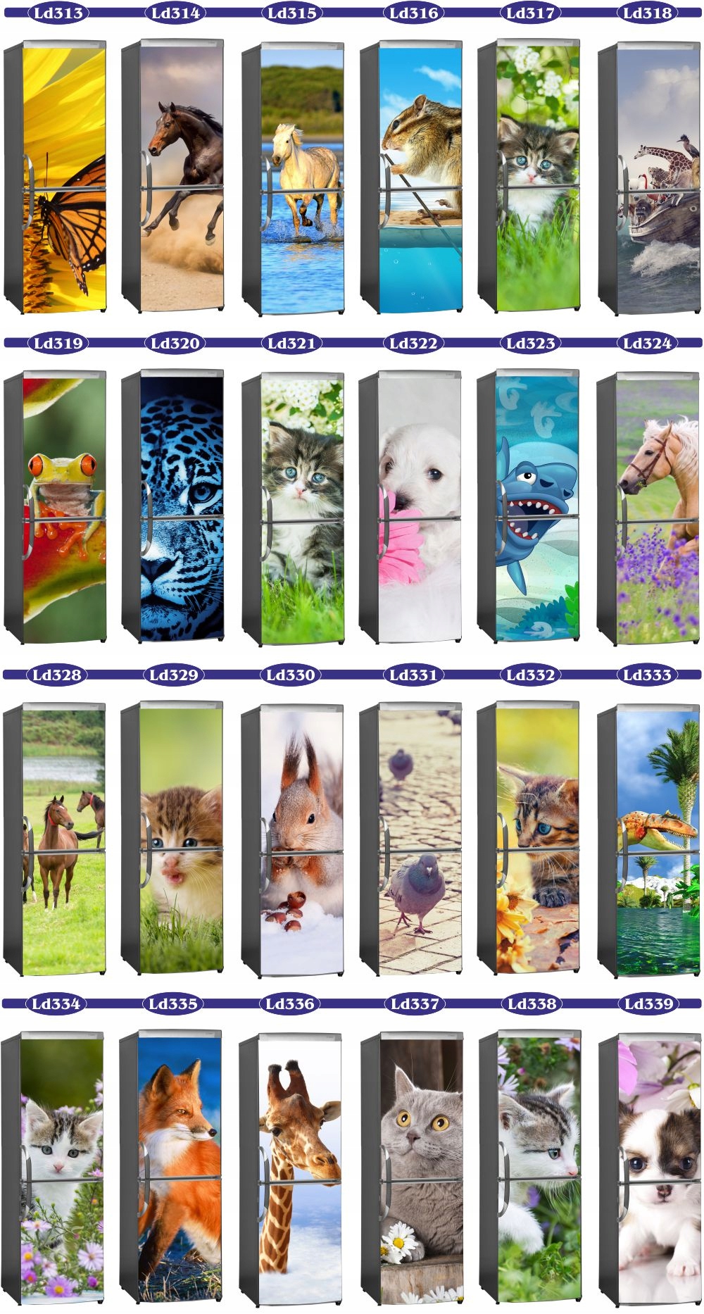 Mata magnetyczna magnes na lodówkę 500 wzorów!