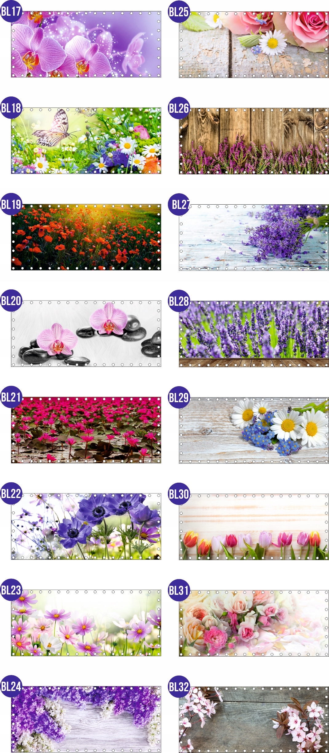 OSŁONA BALKONOWA na balkon siatkę kwiaty SURFINIE