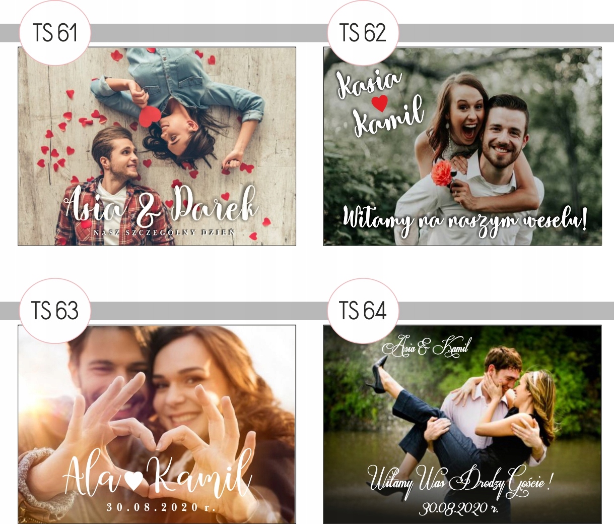 TABLICE powitalna na ślub rustykalna wesele 70x50