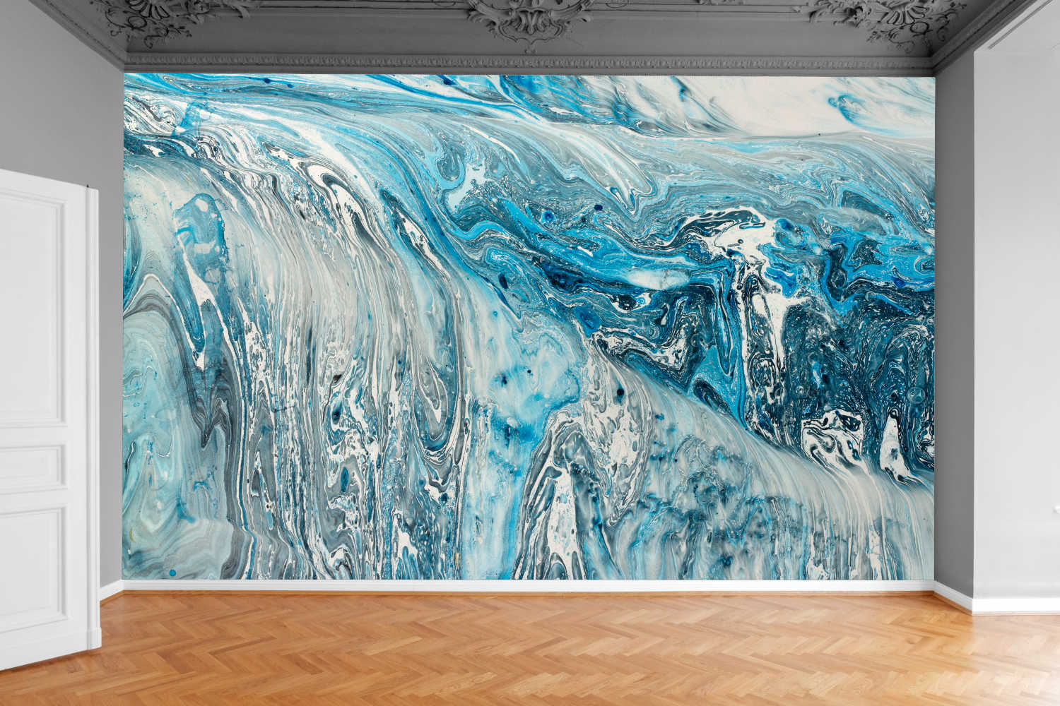 Fototapeta MARMUR KAMIEŃ MALOWANY TYNK 390x280