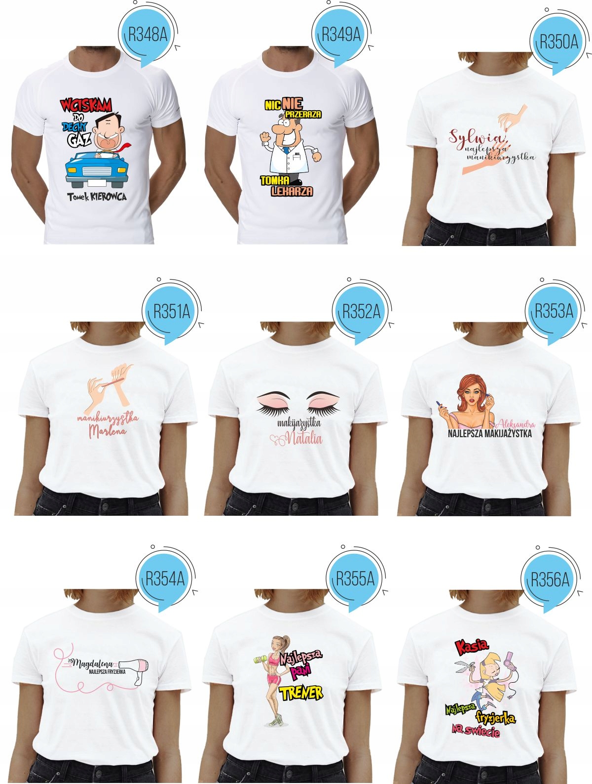 Koszulka dla NAJLEPSZEJ MAKIJAŻYSTKI makeup