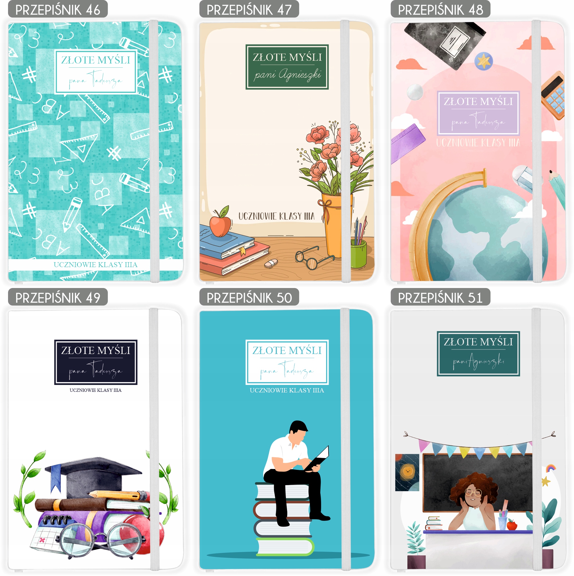 Notes A5 przepiśnik PASTELOVE notatnik na przepisy