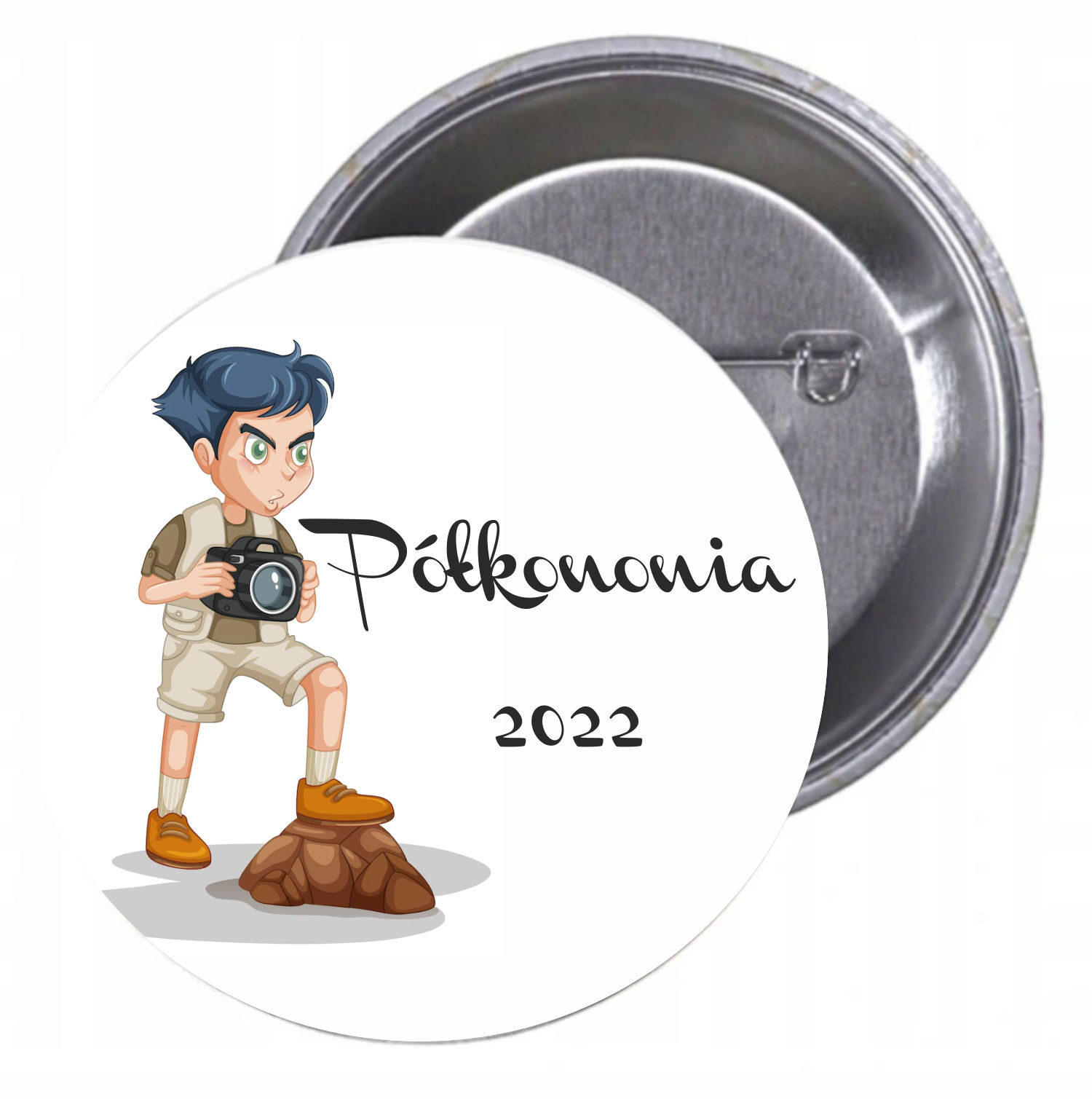 Przypinki buttony PÓŁKOLONIA 2022 HIT