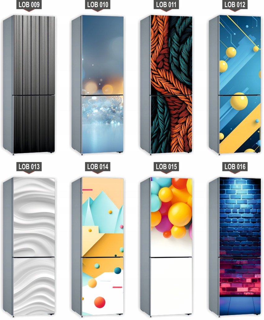 Mata magnetyczna magnes ozdobny na lodówkę abstrakcyjne kolorowe warkocze