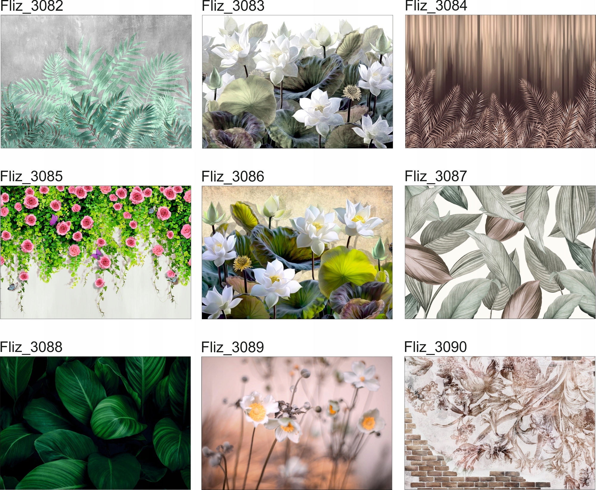 FOTOTAPETA kwiaty róże rośliny natura 3D 260x180