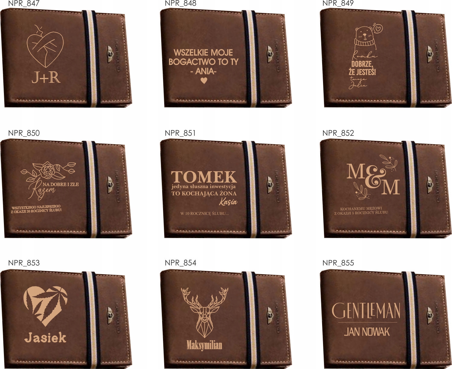 Zestaw PORTFEL+PERFUMY skóra DLA TATY dzień ojca