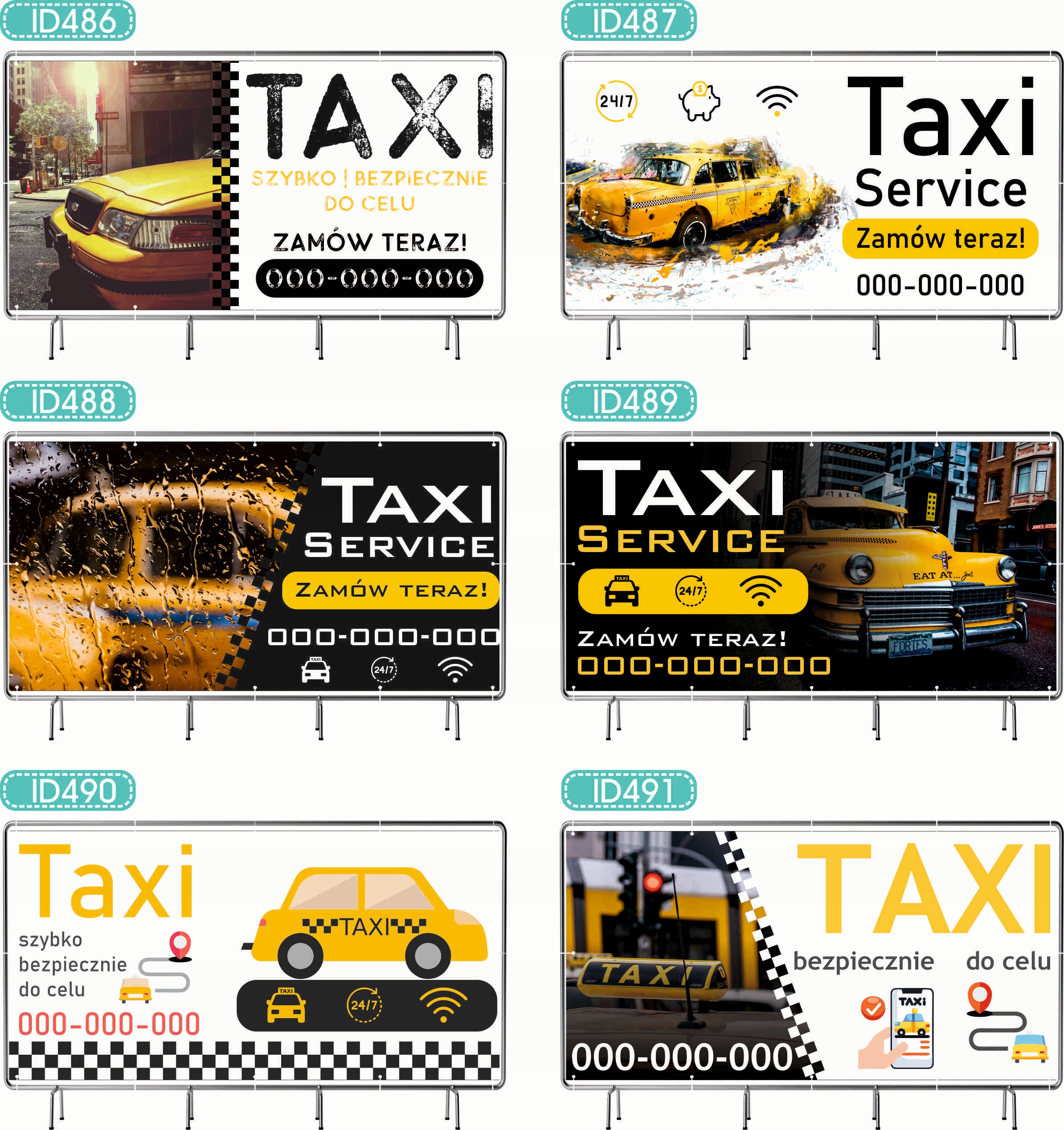 BANER REKLAMOWY 130x80cm oczkowany projekt w cenie DREWNO KOMINKOWE