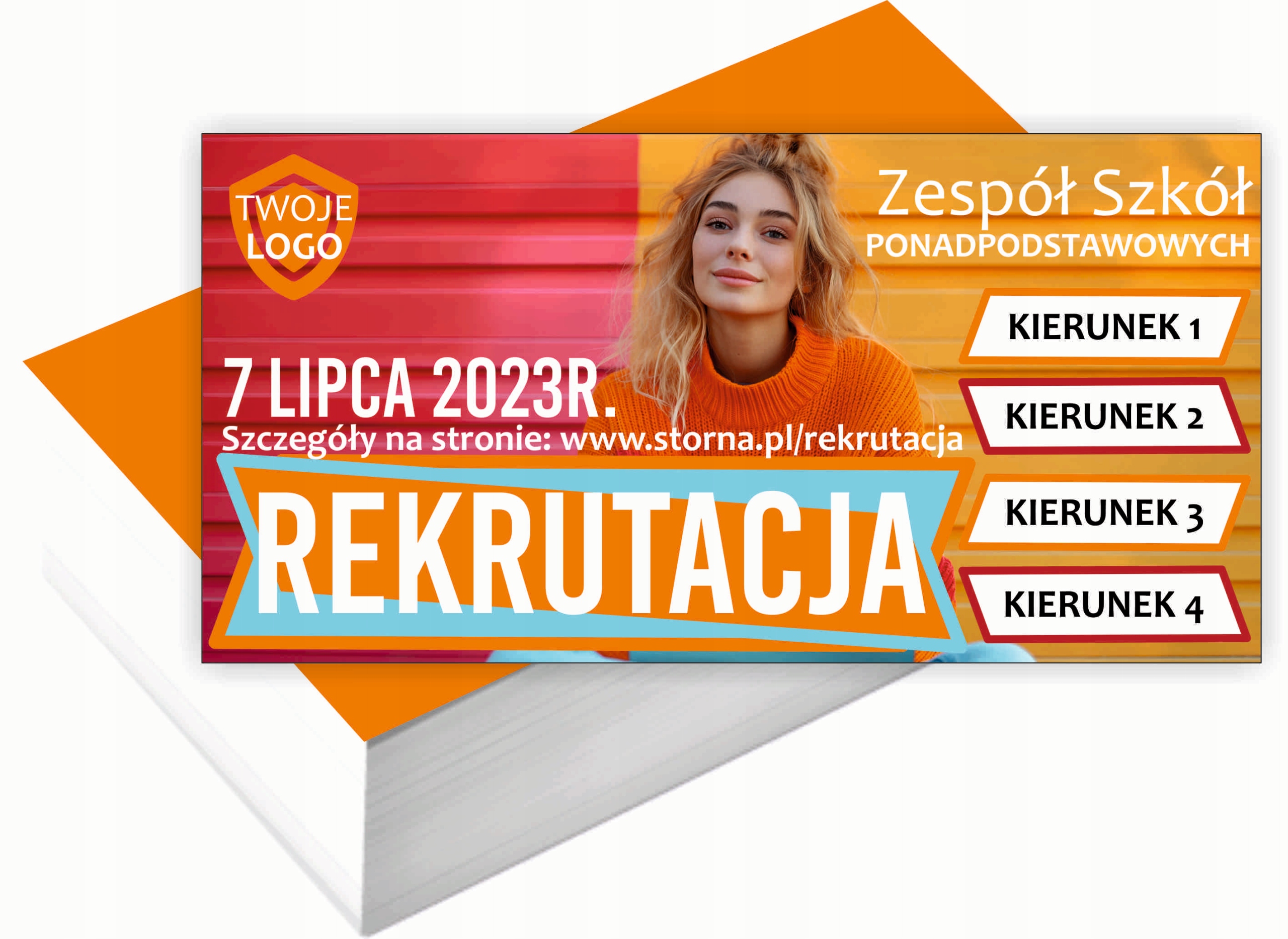 Wizytówki firmowe Foliowane 1000szt wiele różnych wzorów REKRUTACJA