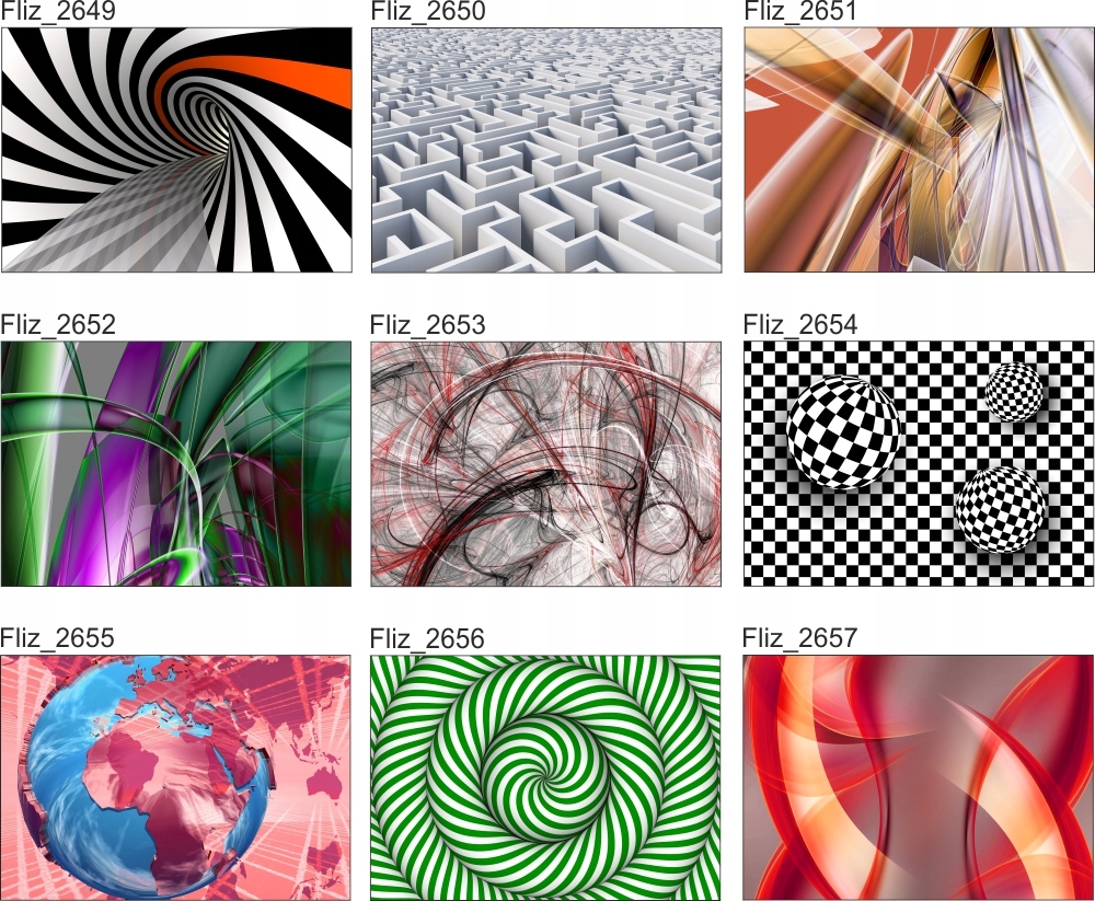 FOTOTAPETA ABSTRAKCJA TUNEL DZIURY KOŁA 260x180