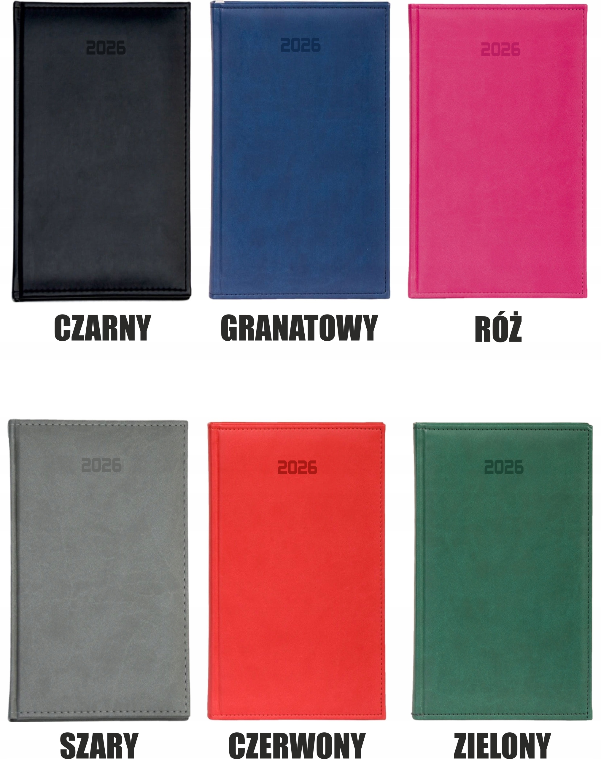 KALENDARZ A4 2026 DZIENNY książkowy z twoim imieniem prezent grawer