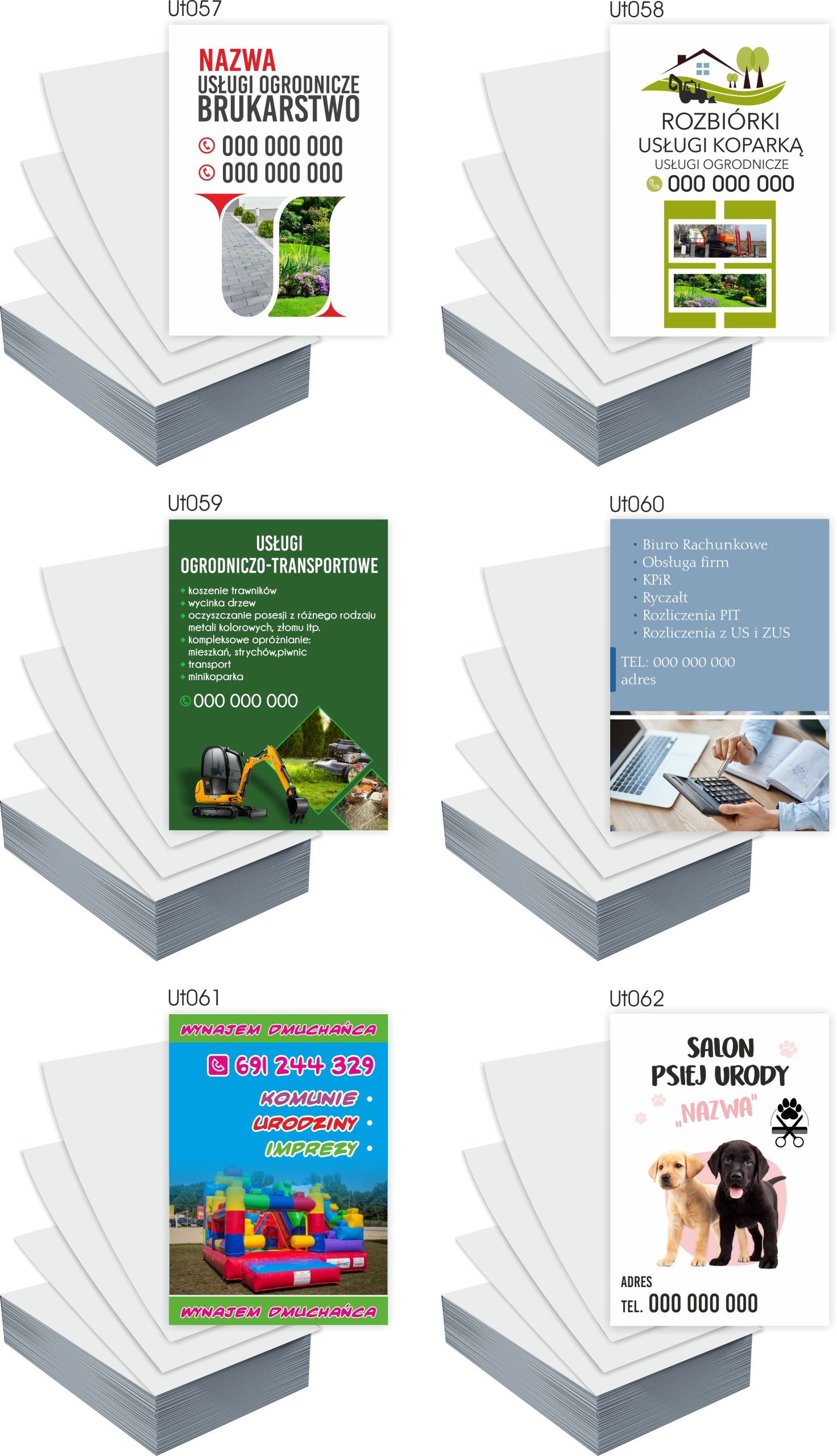 Ulotki A5 100 szt firmowe reklamowe MIÓD PSZCZELI + PROJEKT GRATIS