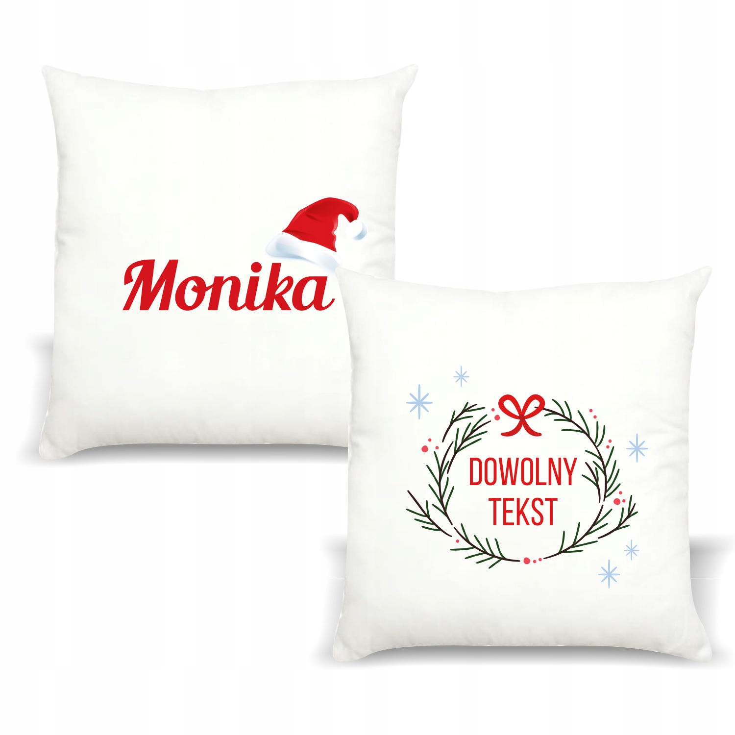 Poduszka z imieniem PREZENT ŚWIĄTECZNY ŚWIĘTA