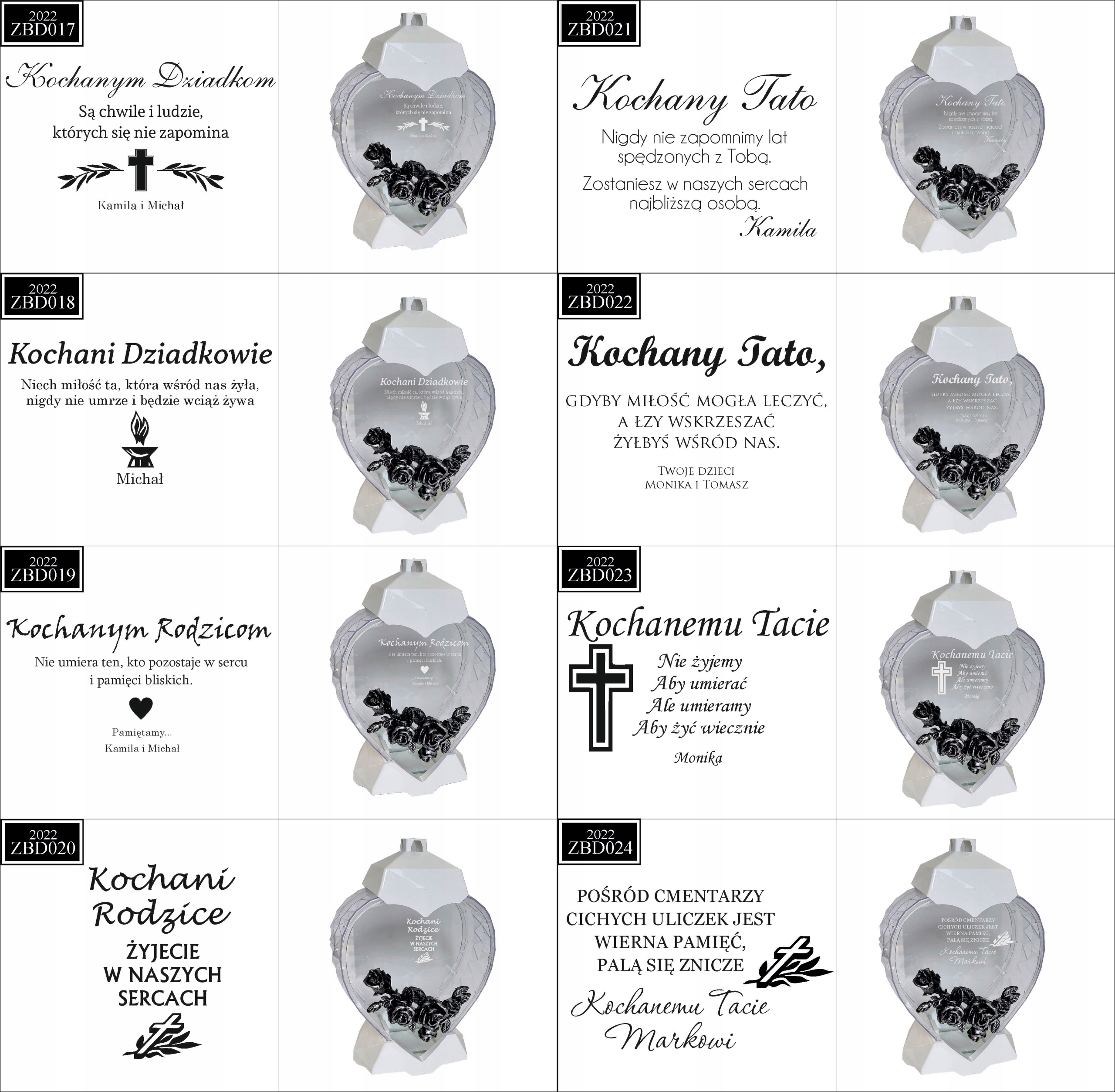 EKSKLUZYWNY ZNICZ SERCE biały personalizowany GRAWER DLA SZWAGIERKI