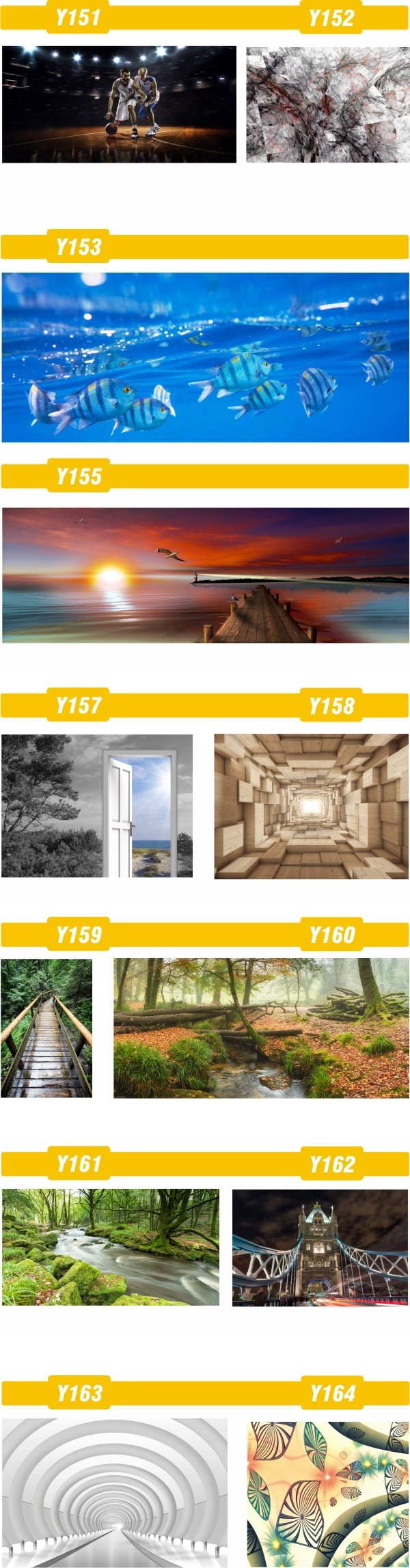 PLAKAT perspektywa NOWOCZESNE wzory 3D JAKOŚĆ hit!