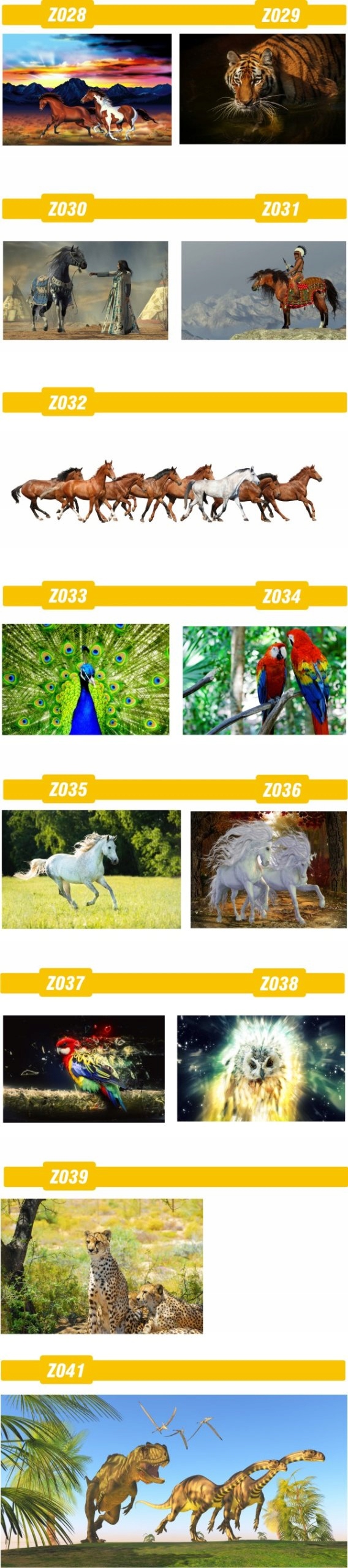 FOTOTAPETA zwierzęta brodzące FLAMINGI animacja