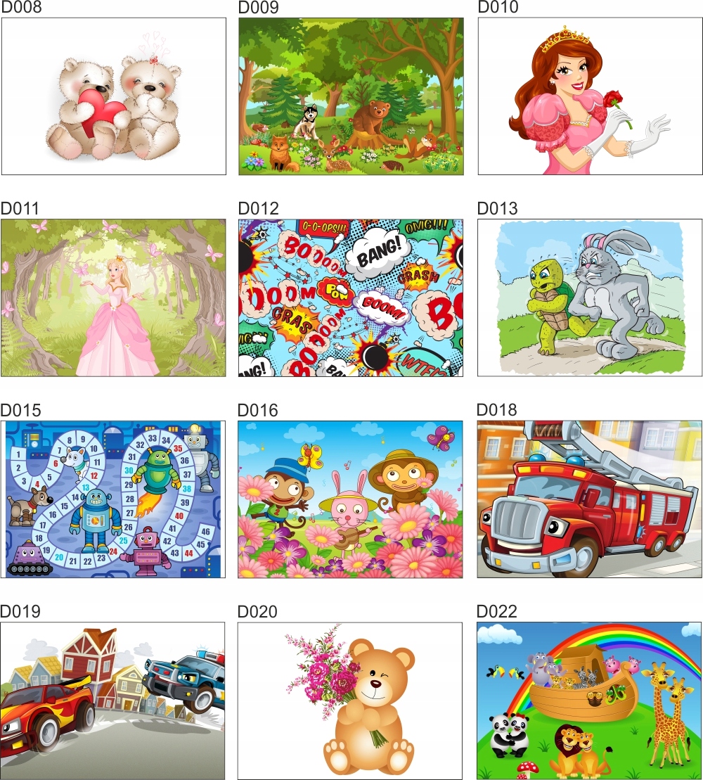 Fototapeta 3D dla dzieci auto policja 130x80 FLIZ