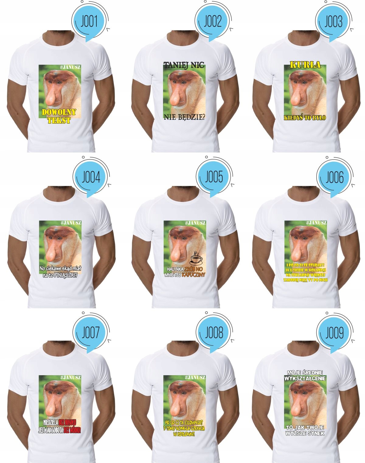 Koszulka typowy JANUSZ NOSACZ