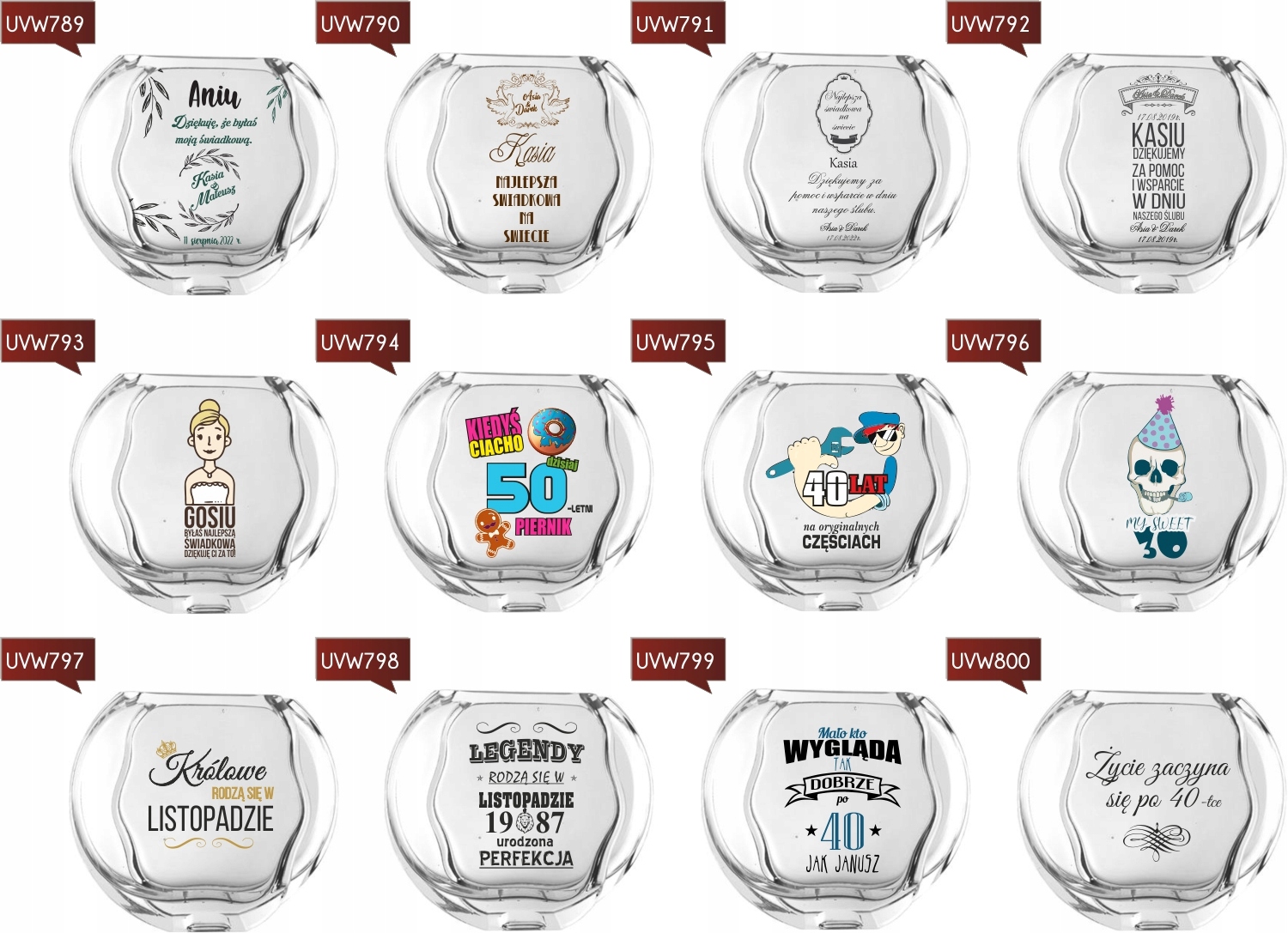 Wazon PREZENT urodziny Legendy rodzą się w marcu