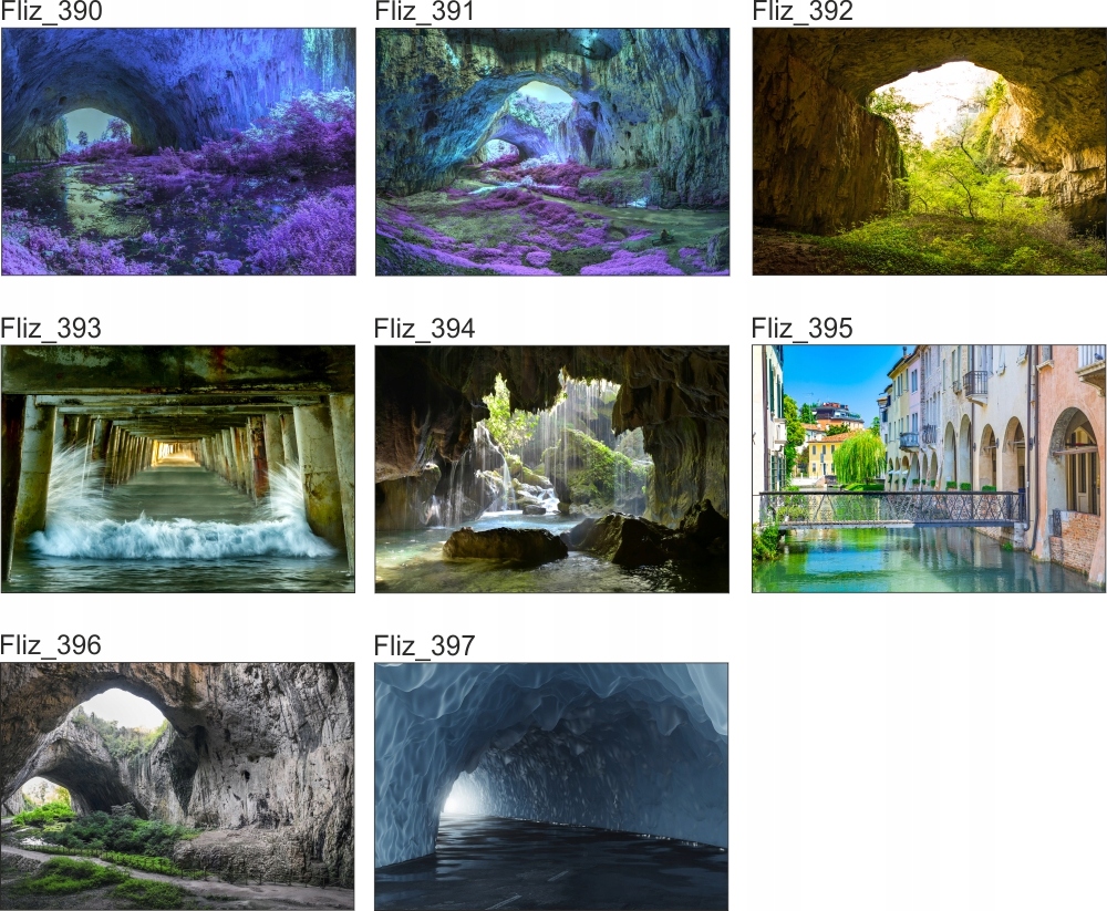 OBRAZ na płótnie WIDOK jaskinia NATURA 120x80