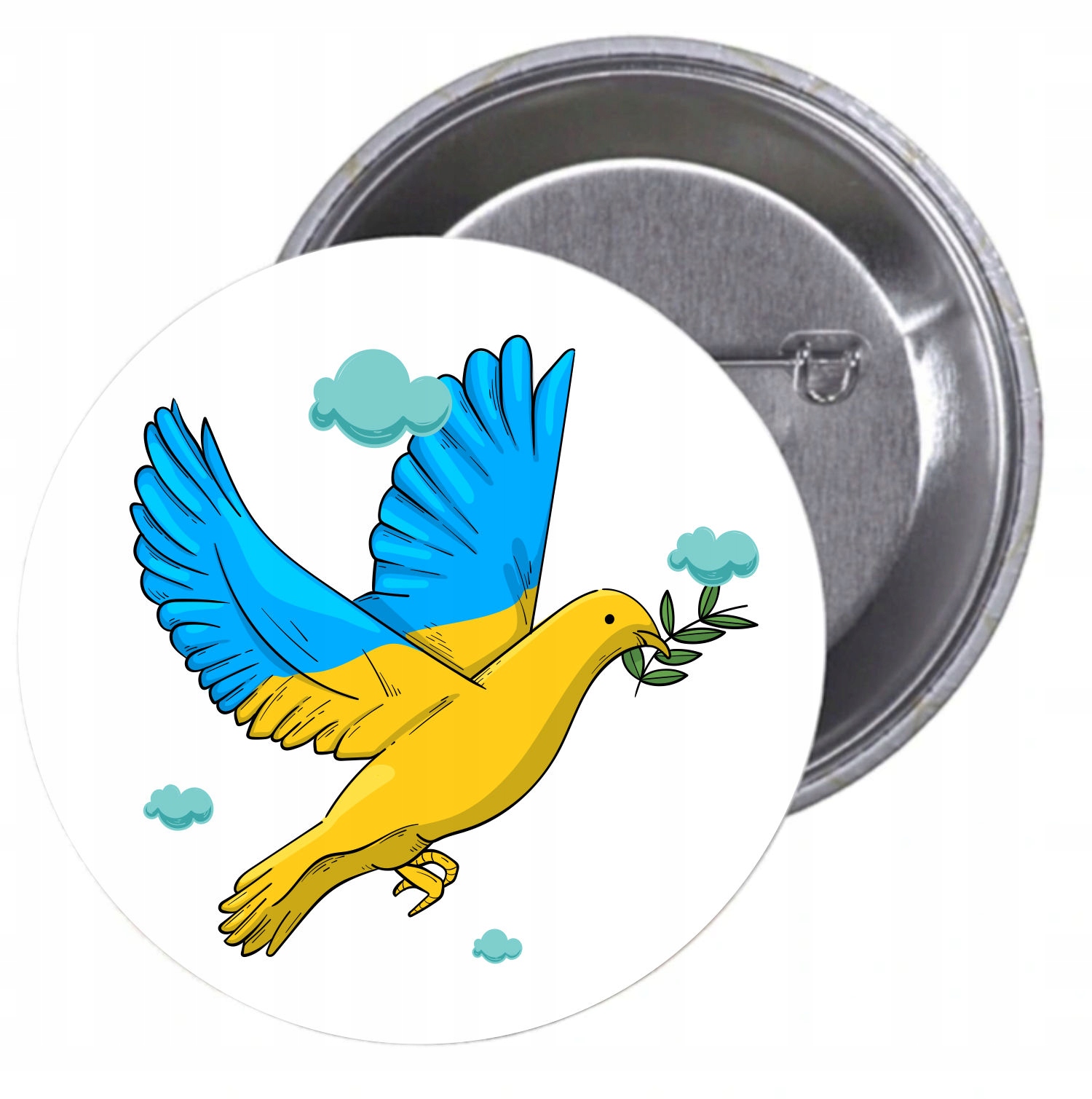 Przypinki buttony HIT SOLIDARNOŚĆ Z UKRAINĄ