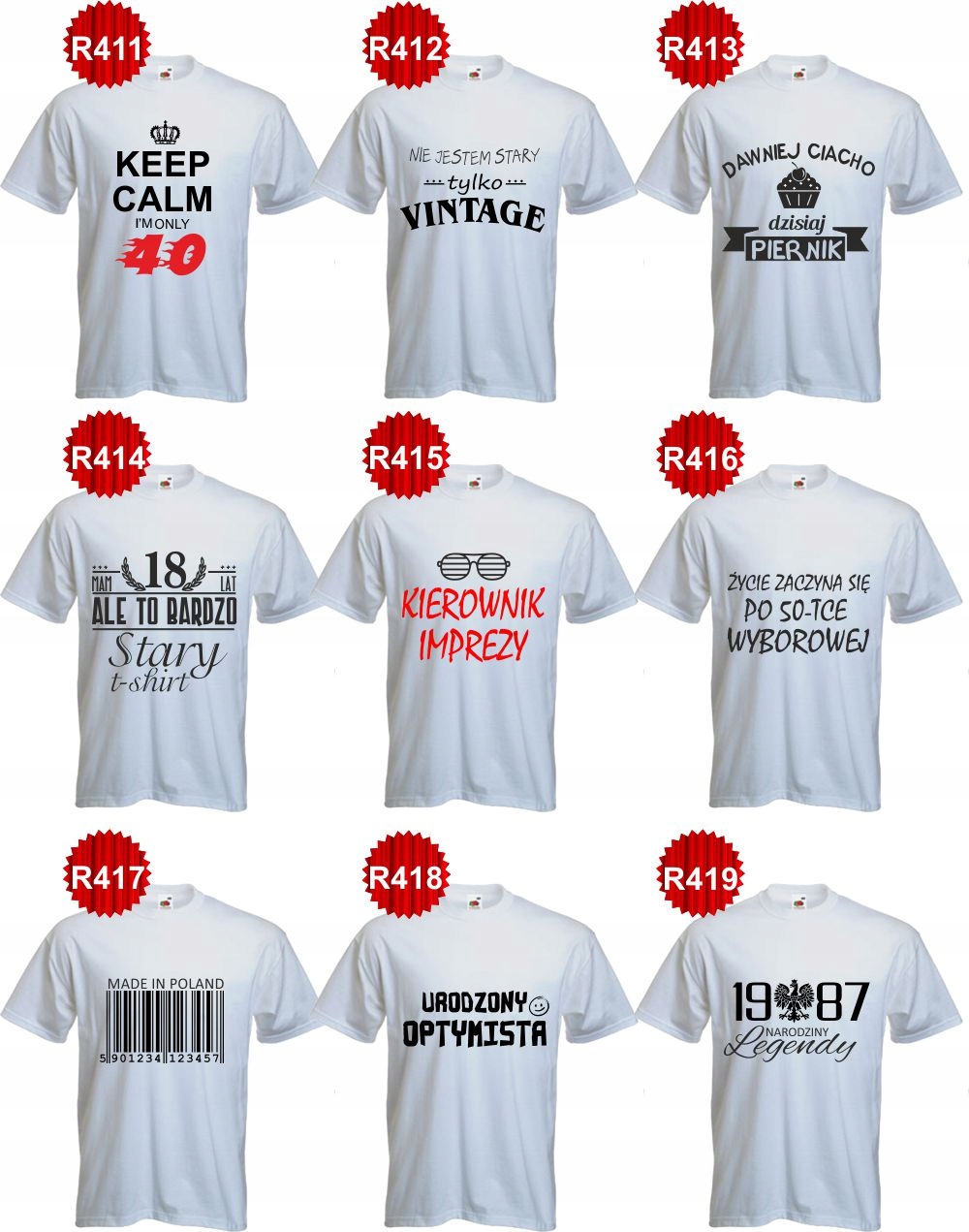 ŚMIESZNA KOSZULKA T-SHIRT PREZENT urodzinowy