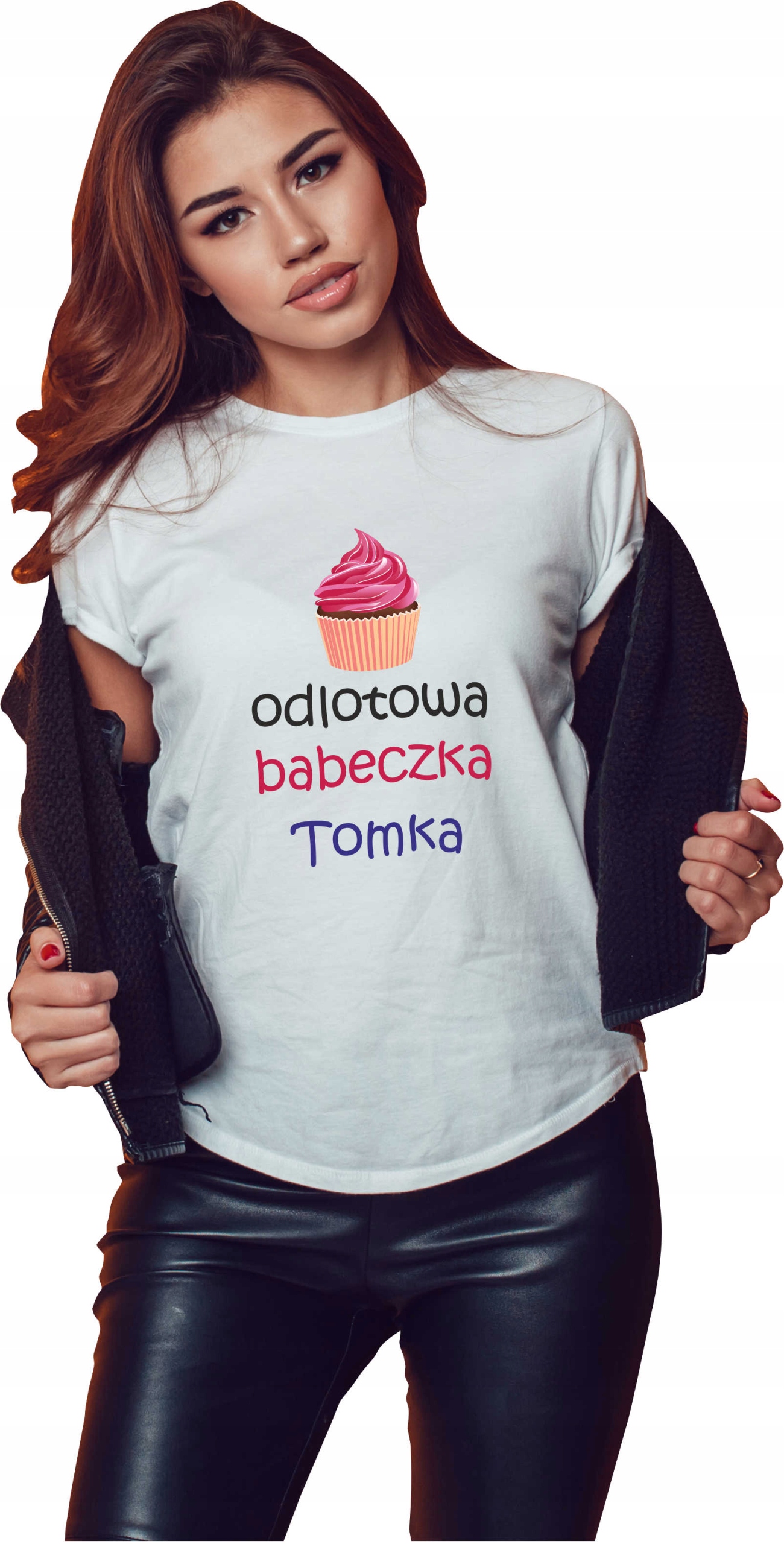 Koszulka z imieniem PREZENT dla DZIEWCZYNY