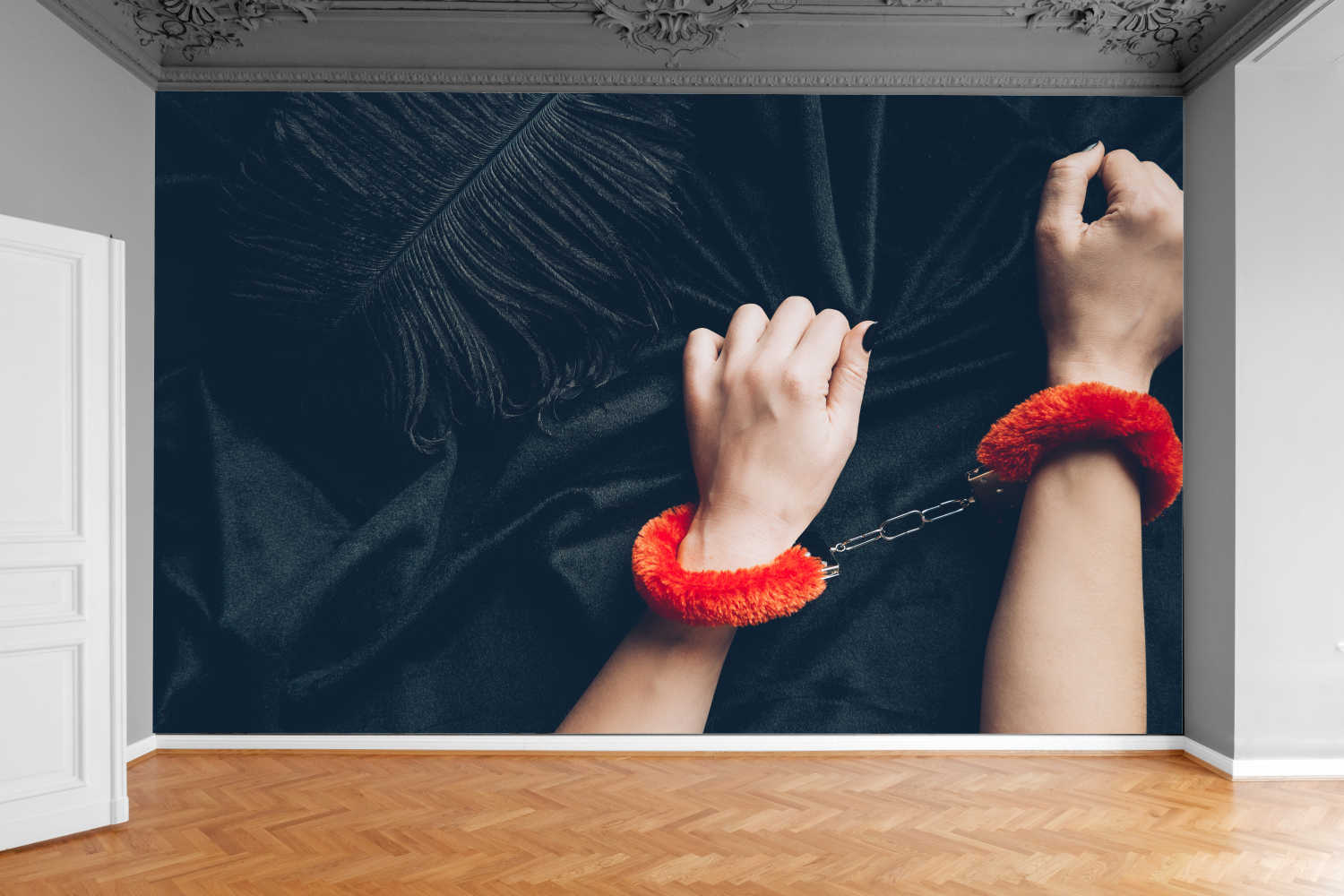 Fototapeta KOBIETA W KAJDANKACH 200x130