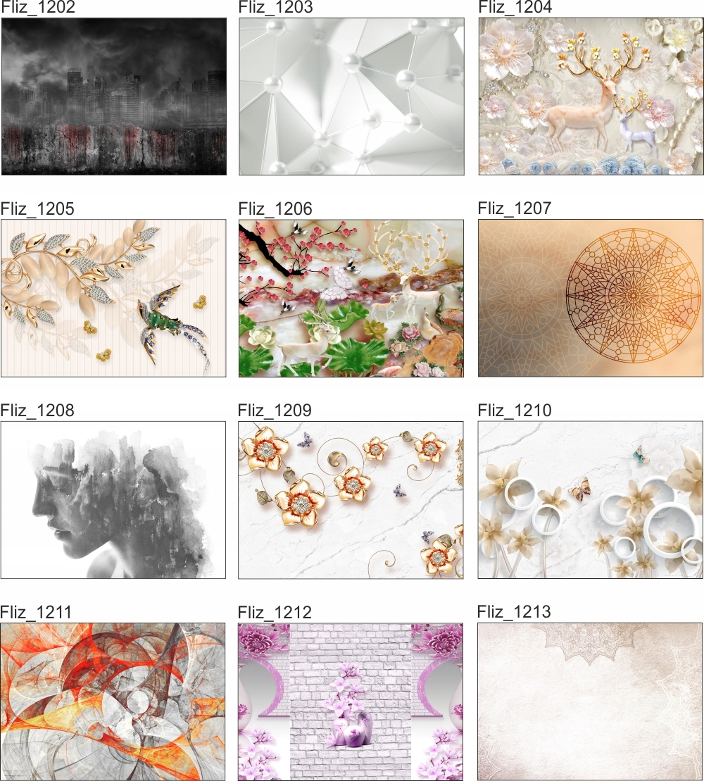 FOTOTAPETA abstrakcja obraz głowa kobiety 400x280