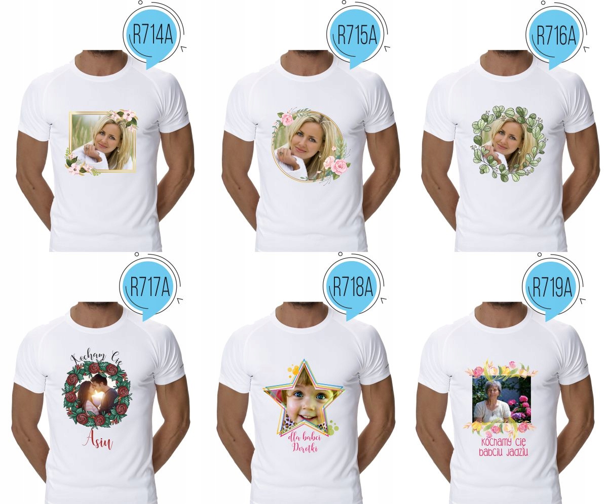 Koszulka FOTO z twoim zdjęciem