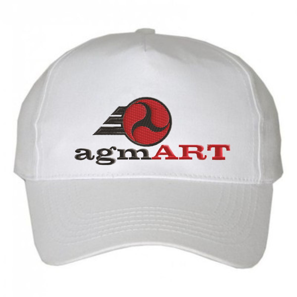 CZAPKA z daszkiem HAFTEM logo reklama reklamowe