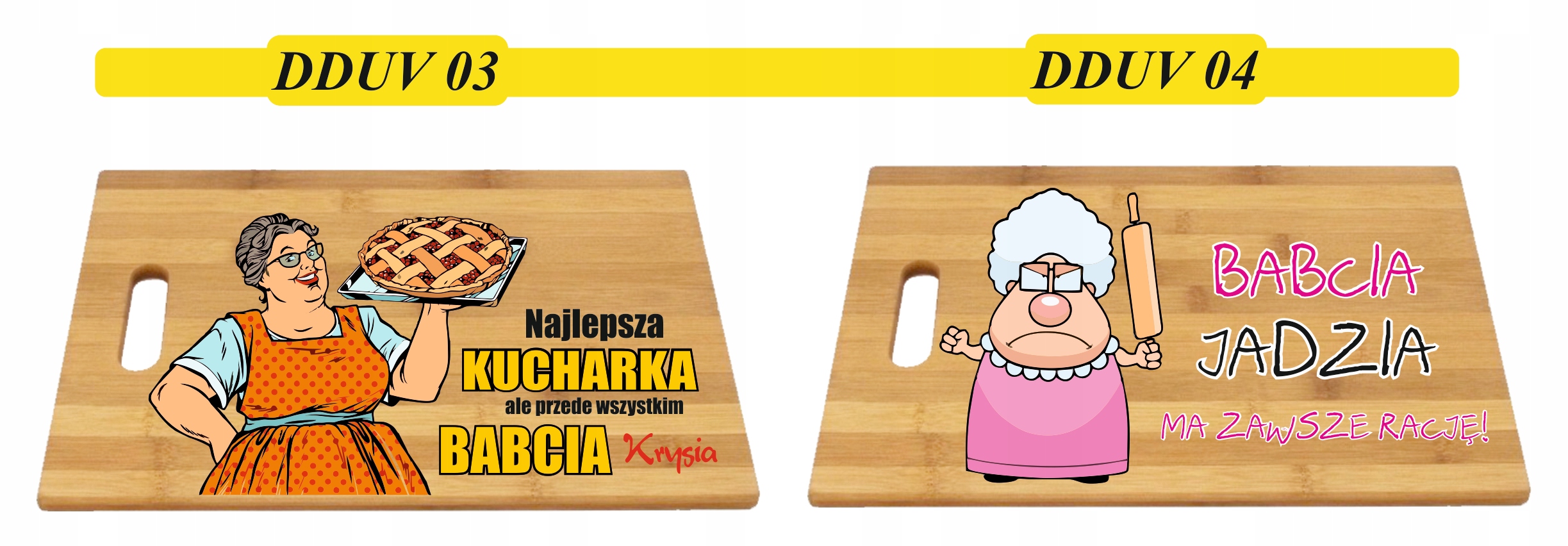 Deska do krojenia na Dzień Babci i Dziadk TANIO!!!