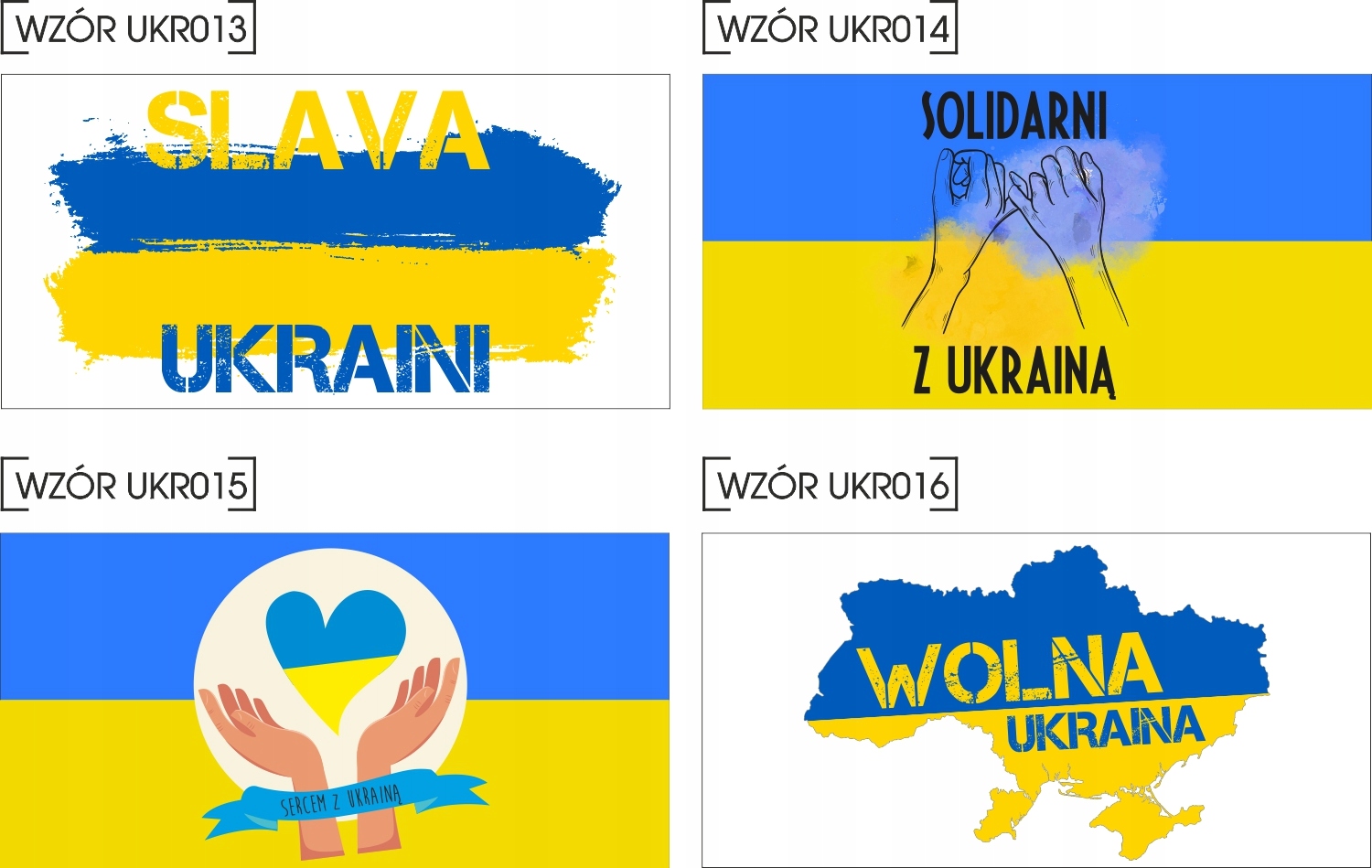 MAGNES NA samochód UKRAINA STOP WOJNIE FLAGA 2x