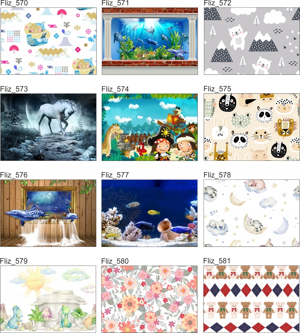 OBRAZ do pokoju dziecięcego koniki jednorożec