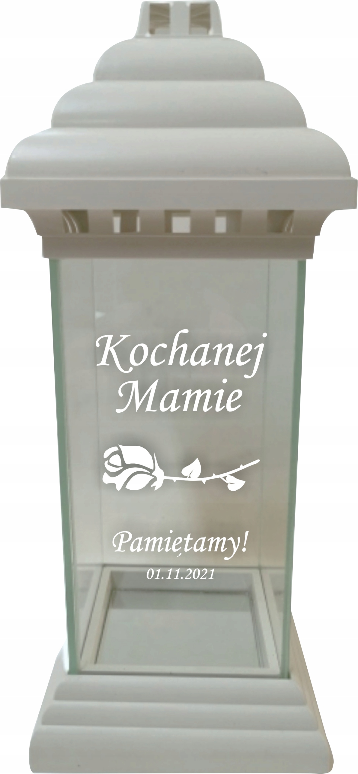 ZNICZ z grawerem dla Mamy Wszystkich Świętych