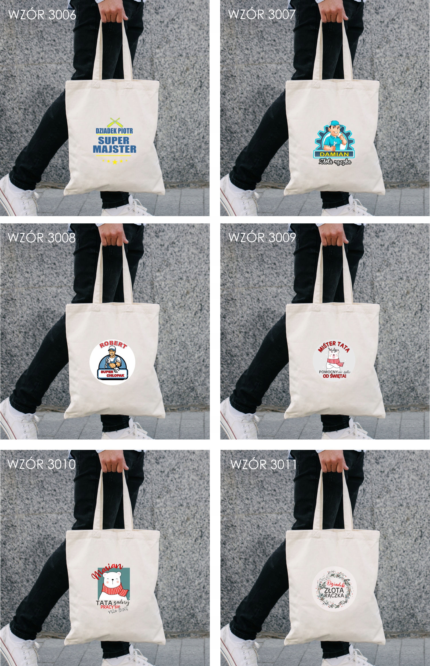 Eko Torba z imieniem PREZENT dla SUPER MECHANIKA