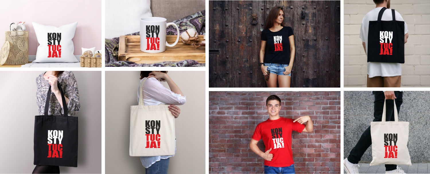 Torba z nadrukiem PREZENT KONSTYTUCJA GODŁO POLSKI