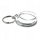 Brelok do kluczy akryl komponenty miejsce na logo