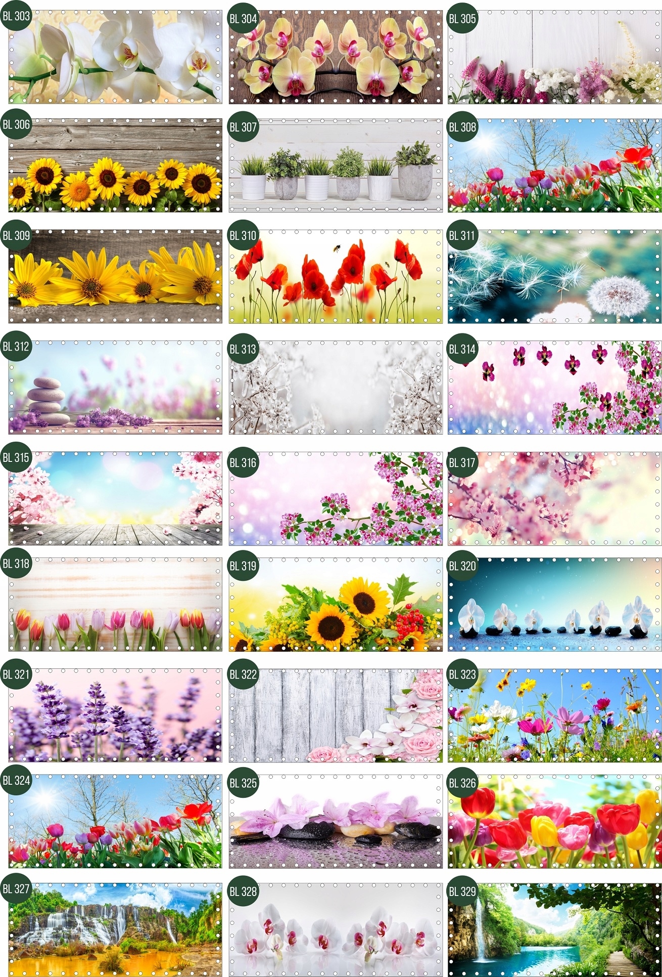 Osłona balkonowa NA WYMIAR na balkon widok kamień