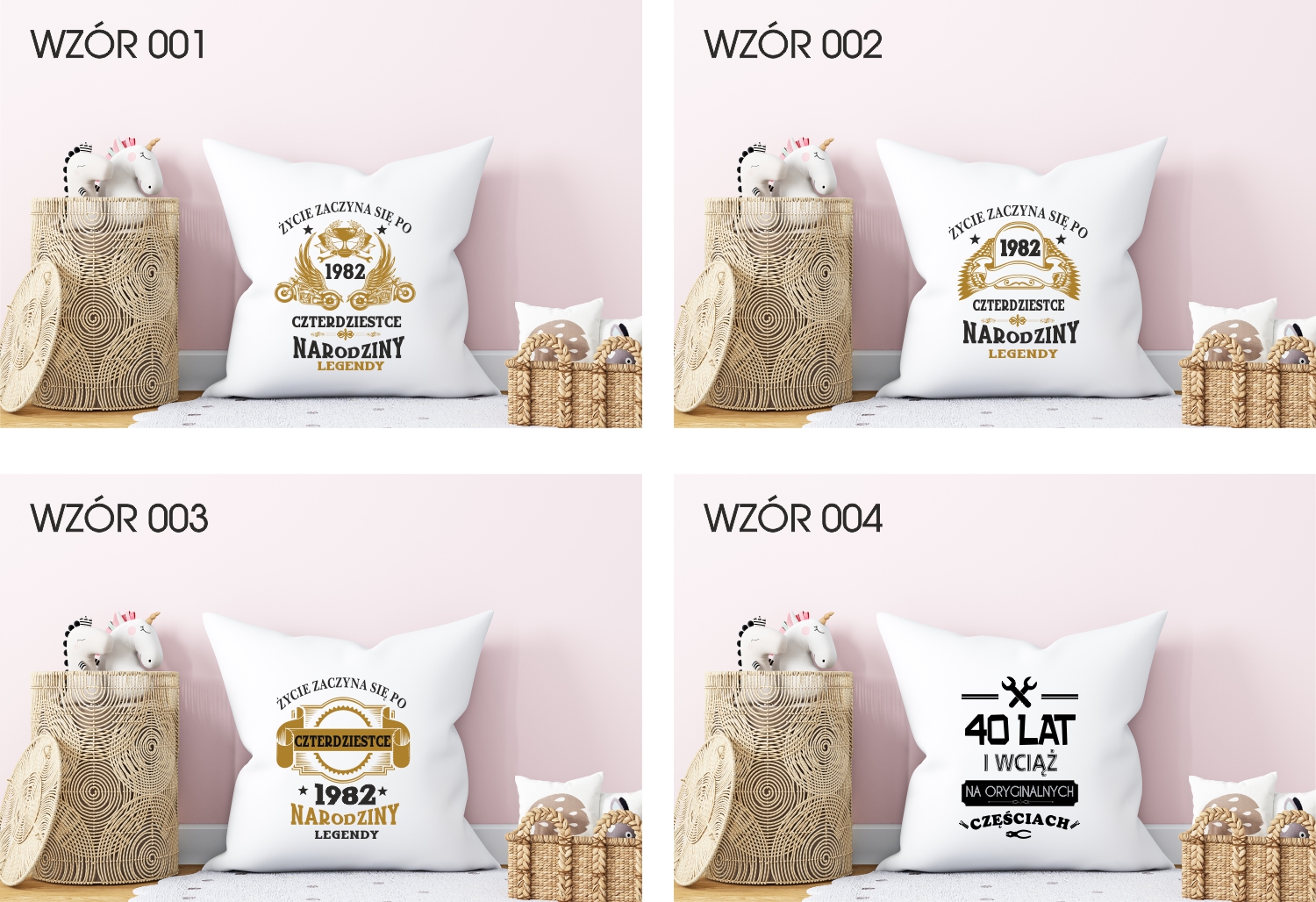 foto PODUSZKA PREZENT na Urodziny 20 30 40 50 60