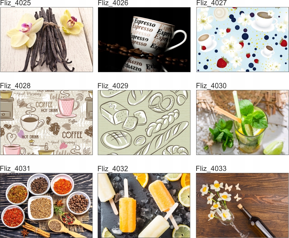 FOTOTAPETA kuchenna PRZYPRAWY ZIOŁA ŁYŻKI 200x130