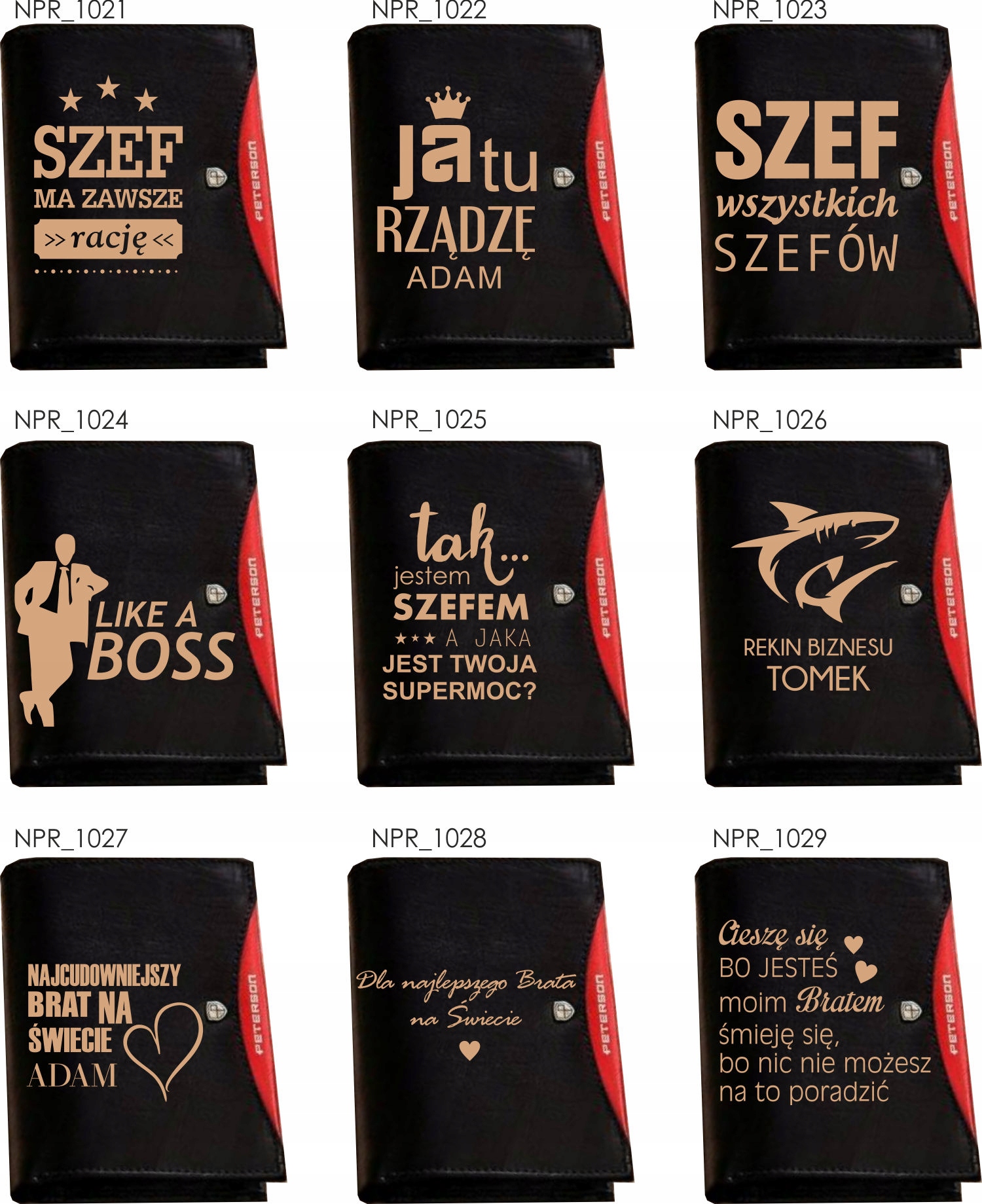 BOX PREZENTOWY portfel GRAWER personalizowany TANI