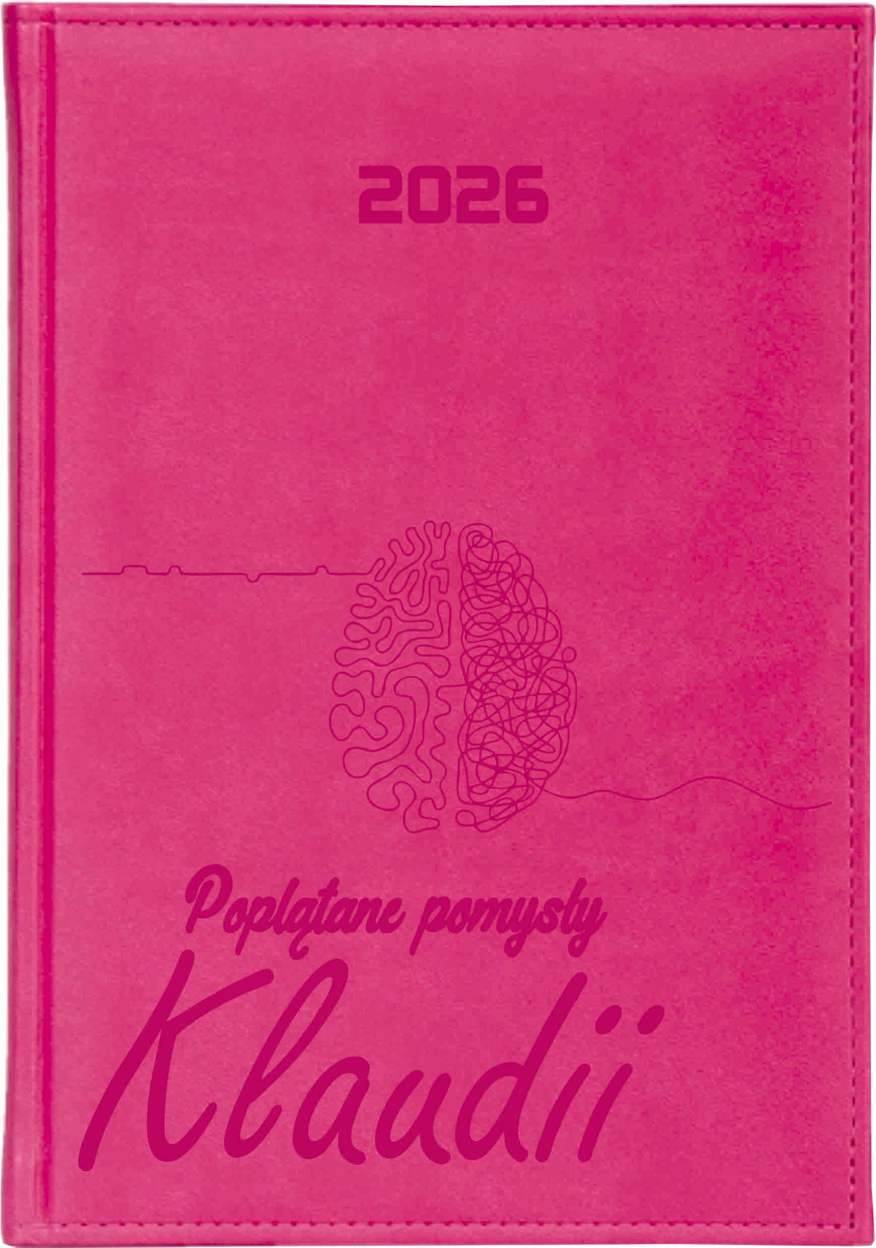 KALENDARZ A5 2026 KSIĄŻKOWY GRAWER PERSONALIZOWANY DUŻO WZORÓW + IMIĘ