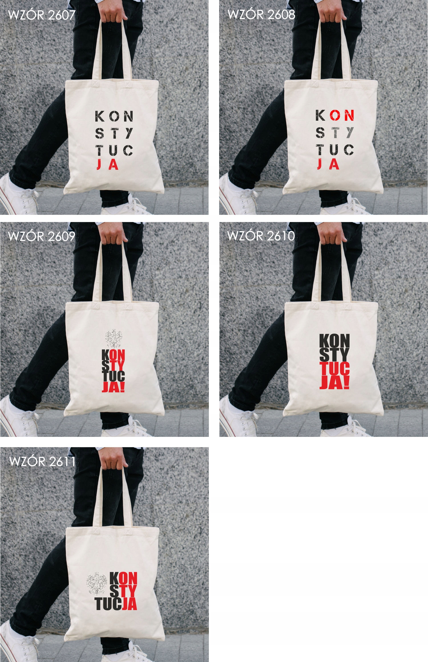 Torba z nadrukiem PREZENT KONSTYTUCJA GODŁO POLSKI