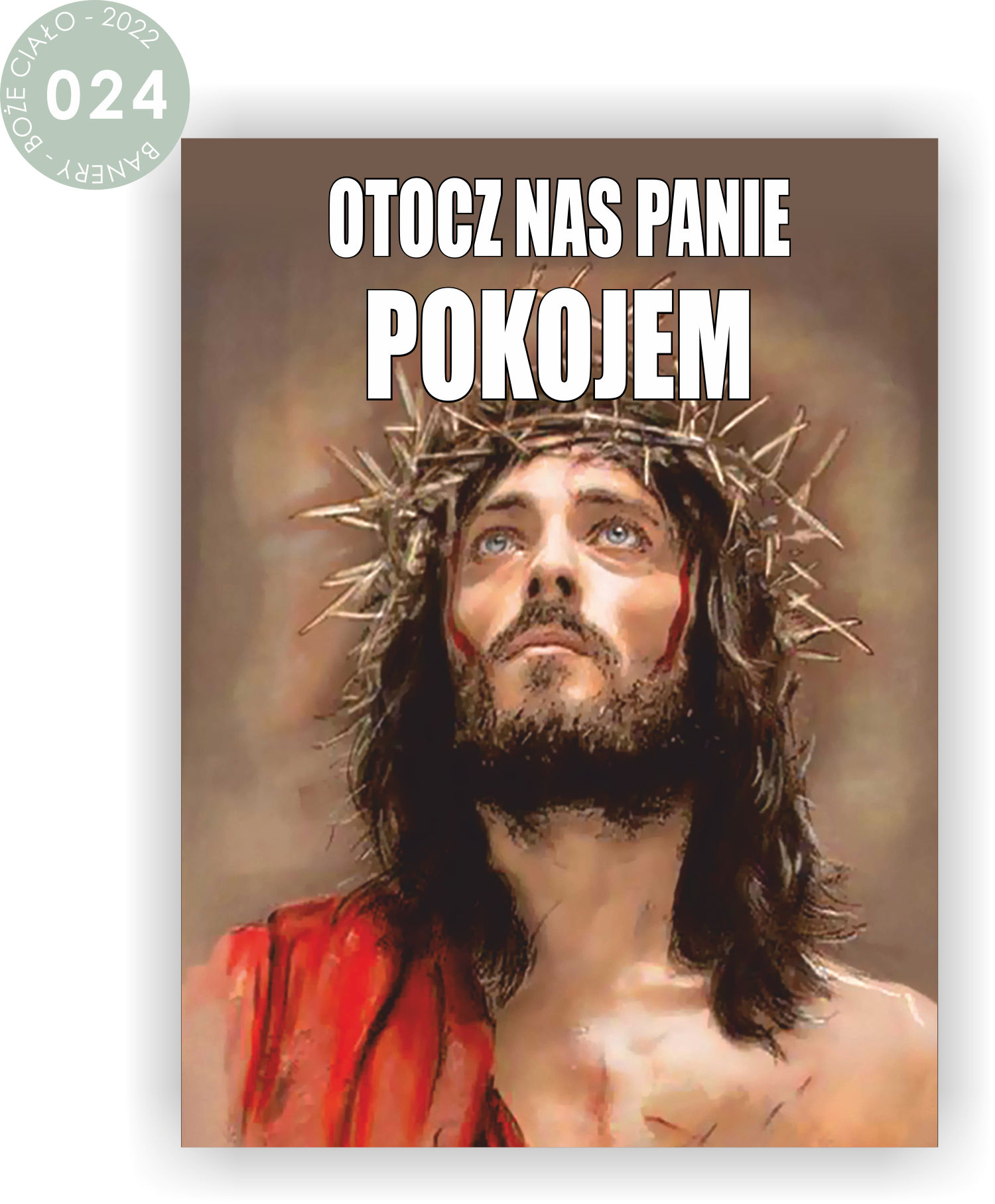 BANER NA BOŻE CIAŁO dekoracja OŁTARZA gotowy wzór