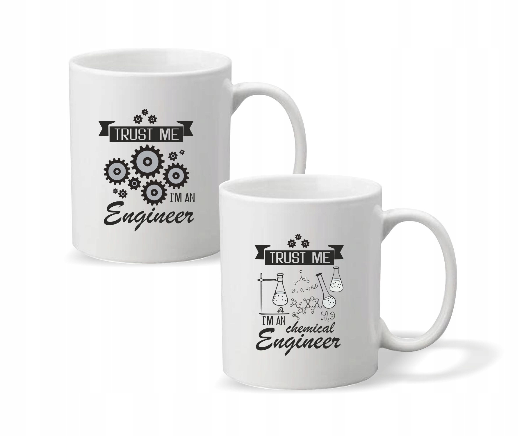 Kubek z nadrukiem napis PREZENT TRUST ME