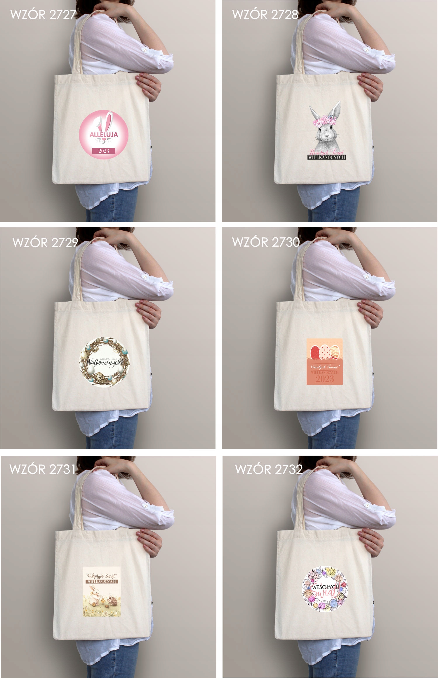 Eko Torba z nadrukiem PREZENT WIELKANOC