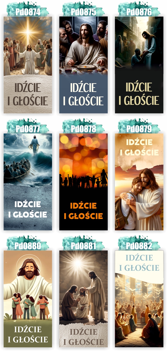Baner religijny ADWENTOWY PAN BLISKO JEST 120x60 cm różne wzory