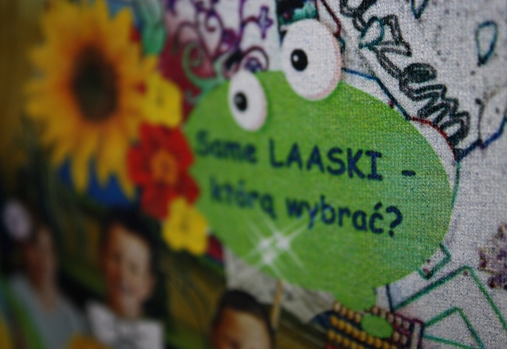 Workoplecak worek TWÓJ napis kolory HIT!!! gadżet